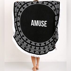 Amuse Society Round Beach Blanket